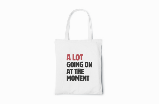 A Lot Going On at the Moment Tote Bag - Trendy Taylor Swift Tas