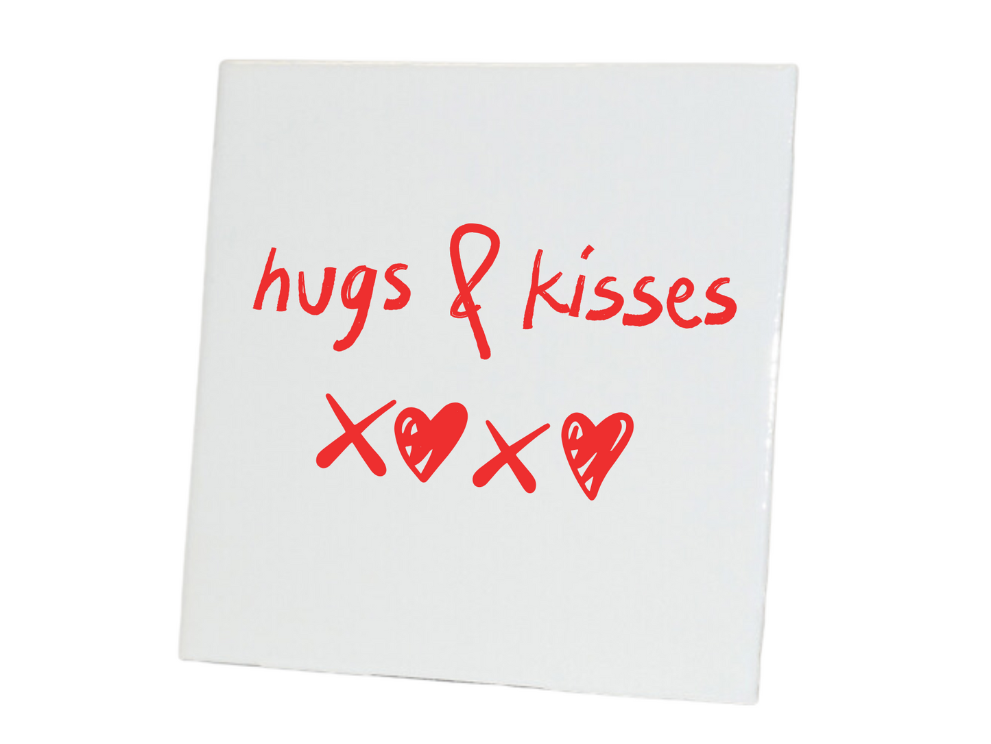 Tegeltje Hugs & Kisses