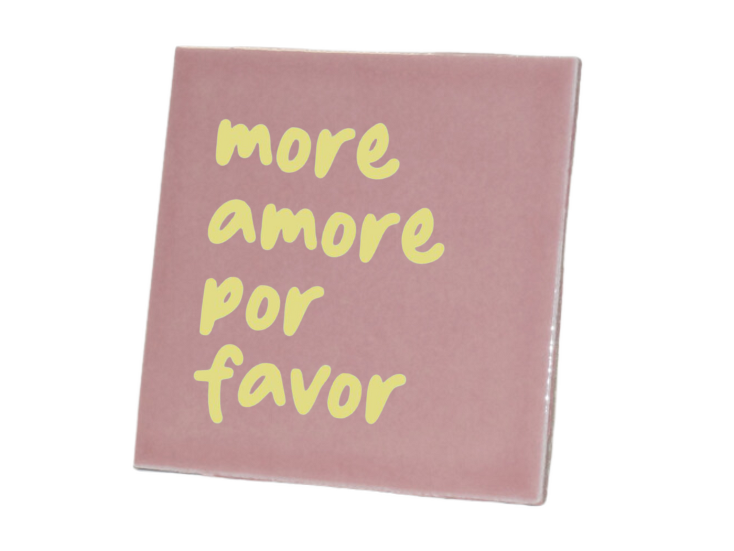 Tegeltje More amore por favor