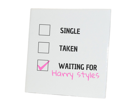 Tegeltje Waiting for harry