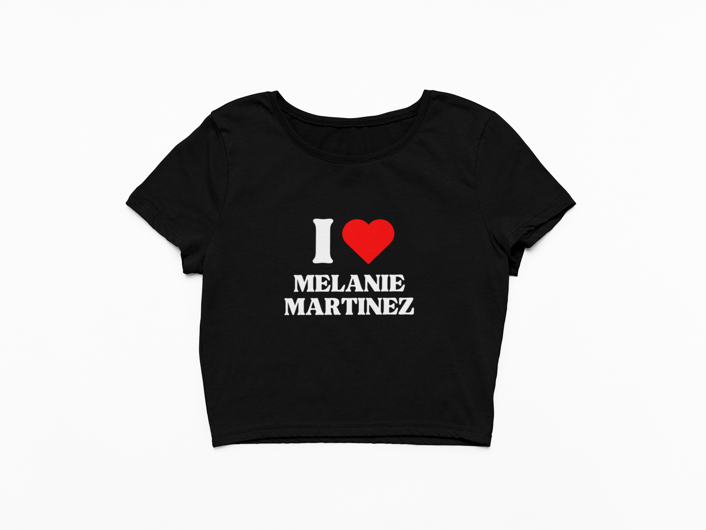 I Heart Melanie Martinez Crop Top - Trendy Fan Shirt