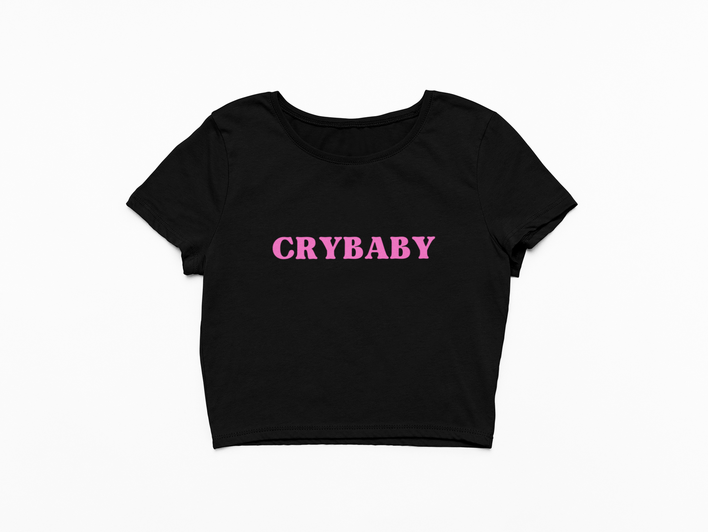 Crybaby Melanie Martinez Crop Top Pink - Tour Shirt