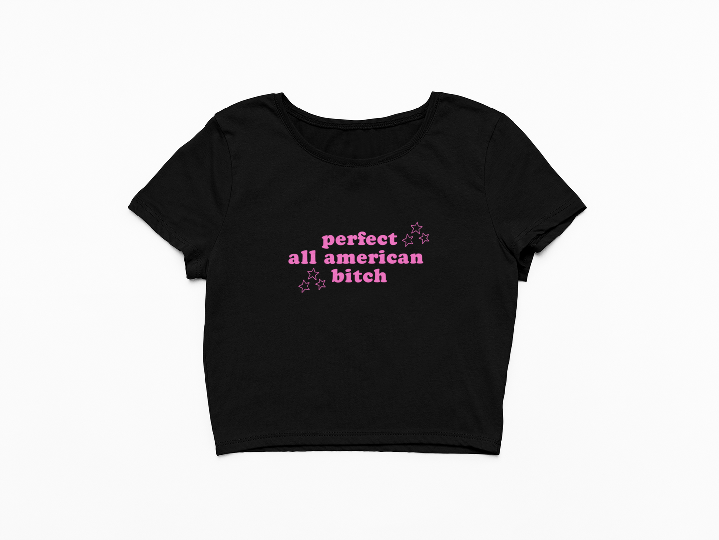 Perfect All American Bitch Crop Top - Stylish Olivia Rodrigo Shirt